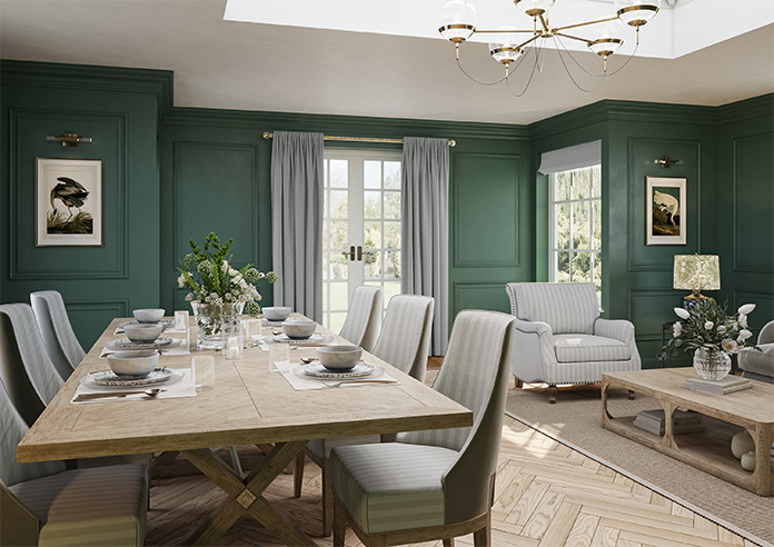 Esme, Formal Grey - Made to Measure Curtains - Image 8